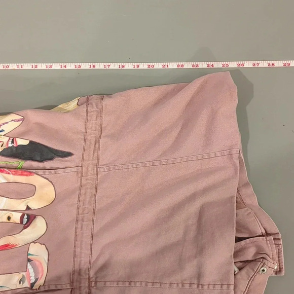 Paramore Jacket Custom Hand Painted 🎶Watch Me While I Bloom🎶 size Small - Picture 13 of 15